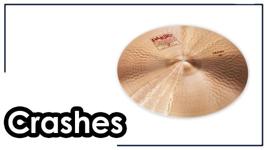 Lot De 2 Cymbales Charleston 8 Pouces - Laiton - Pour Batterie Débutant Ou Pro - Son Riches Et Durables