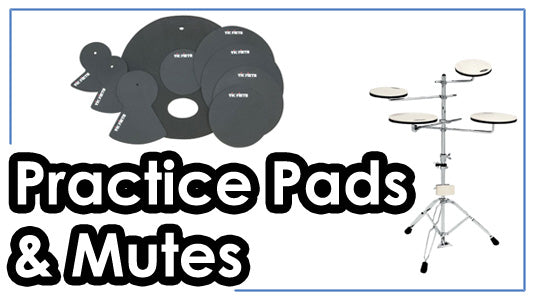 Drum Practice Pads and Practice Mutes