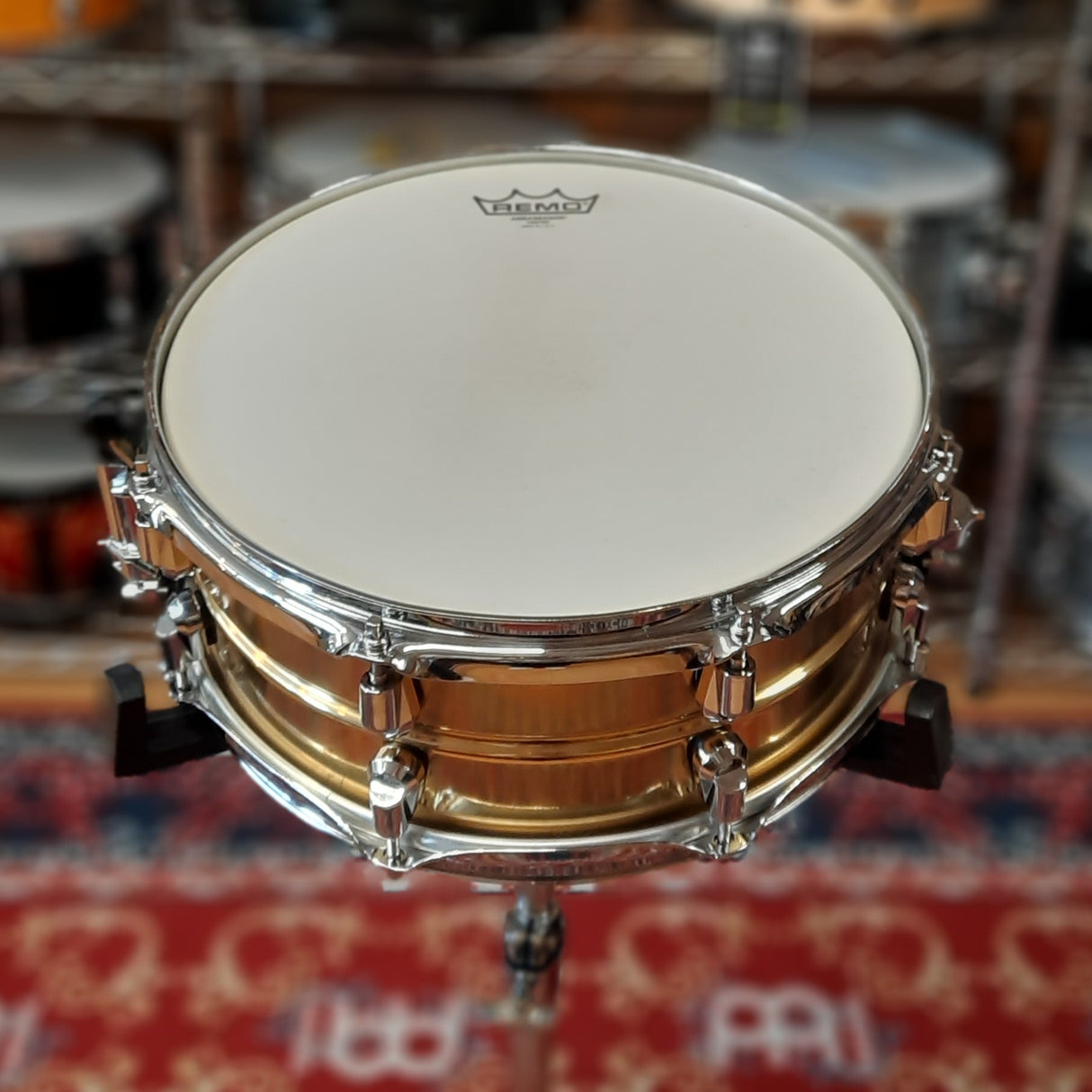 Pre-Owned Yamaha Absolute Nouveau 13"x5.5" Brass Snare Drum