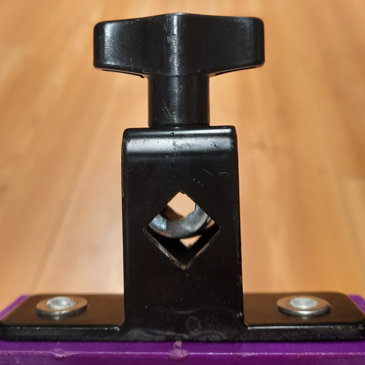 Pre-Owned Stagg Drum Set Tambourine in Purple