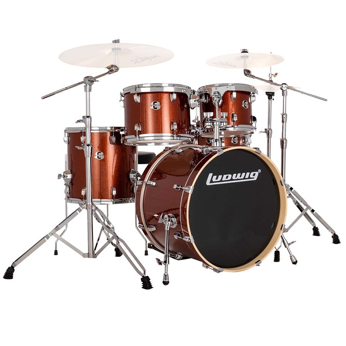 Ludwig Evolution 20" Fusion Drum Kit