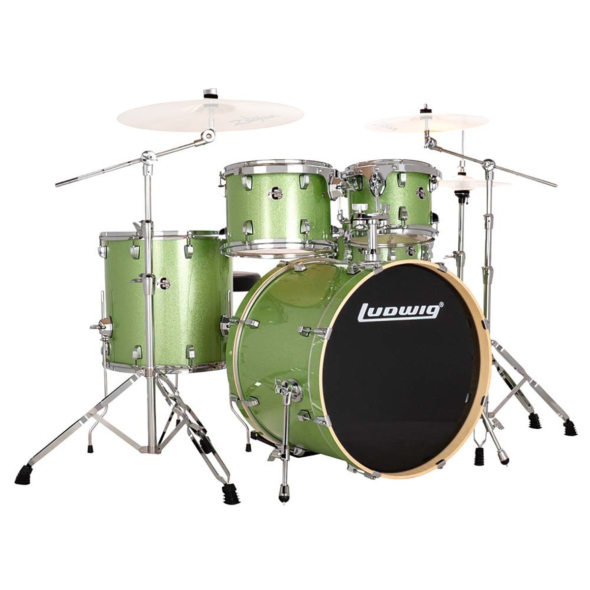 Ludwig Evolution 22" Fusion Drum Kit