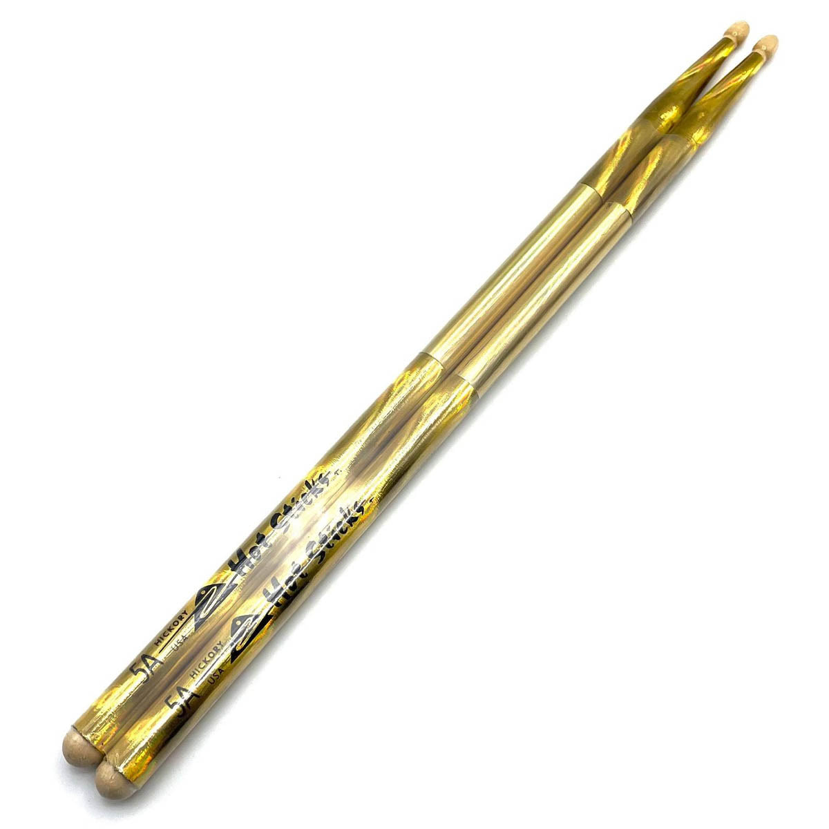 Hot Sticks Macrolus Drum Sticks - Gold