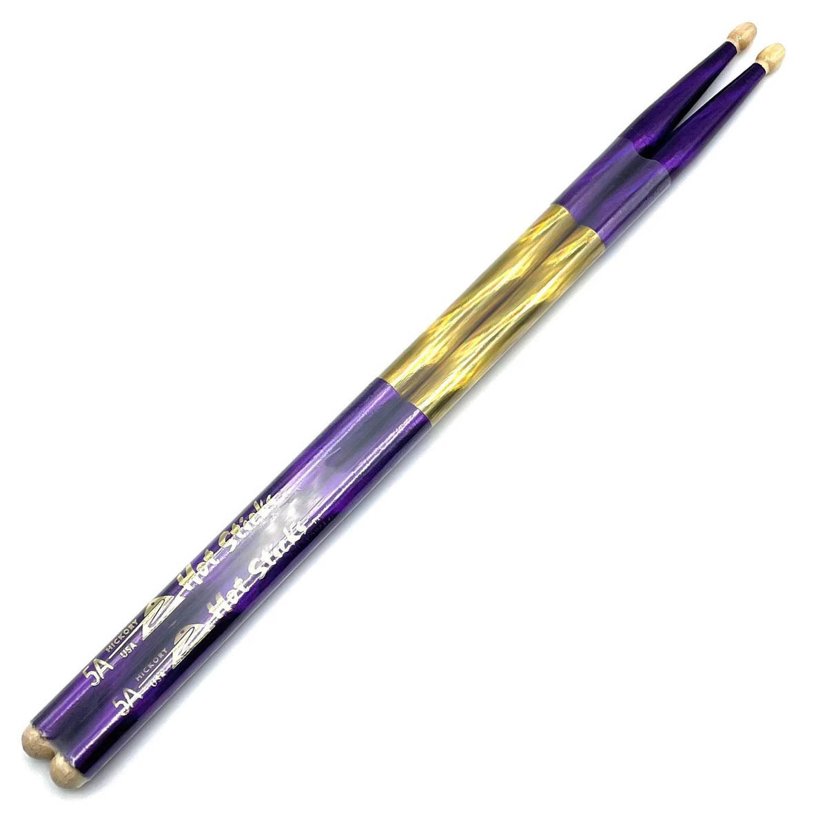 Hot Sticks Macrolus Drum Sticks - Purple