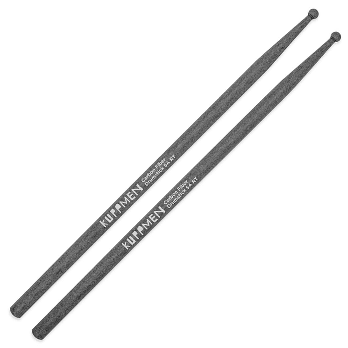 Kuppmen Carbon Fibre Drum Sticks - 5A Round Tip
