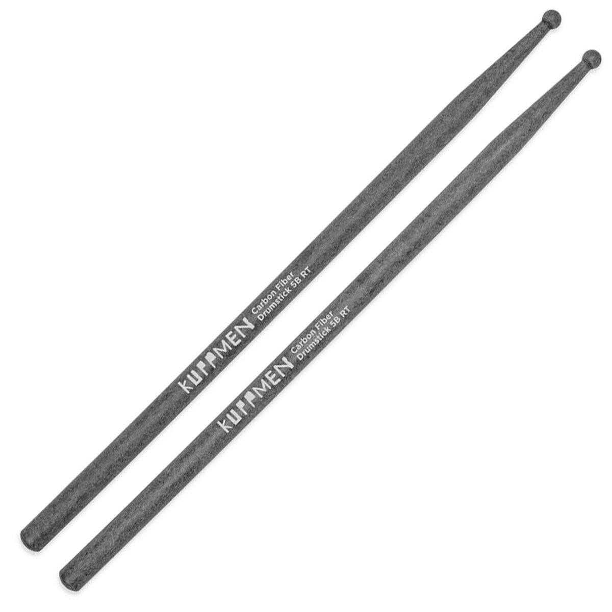 Kuppmen Carbon Fibre Drum Sticks - 5B Round Tip