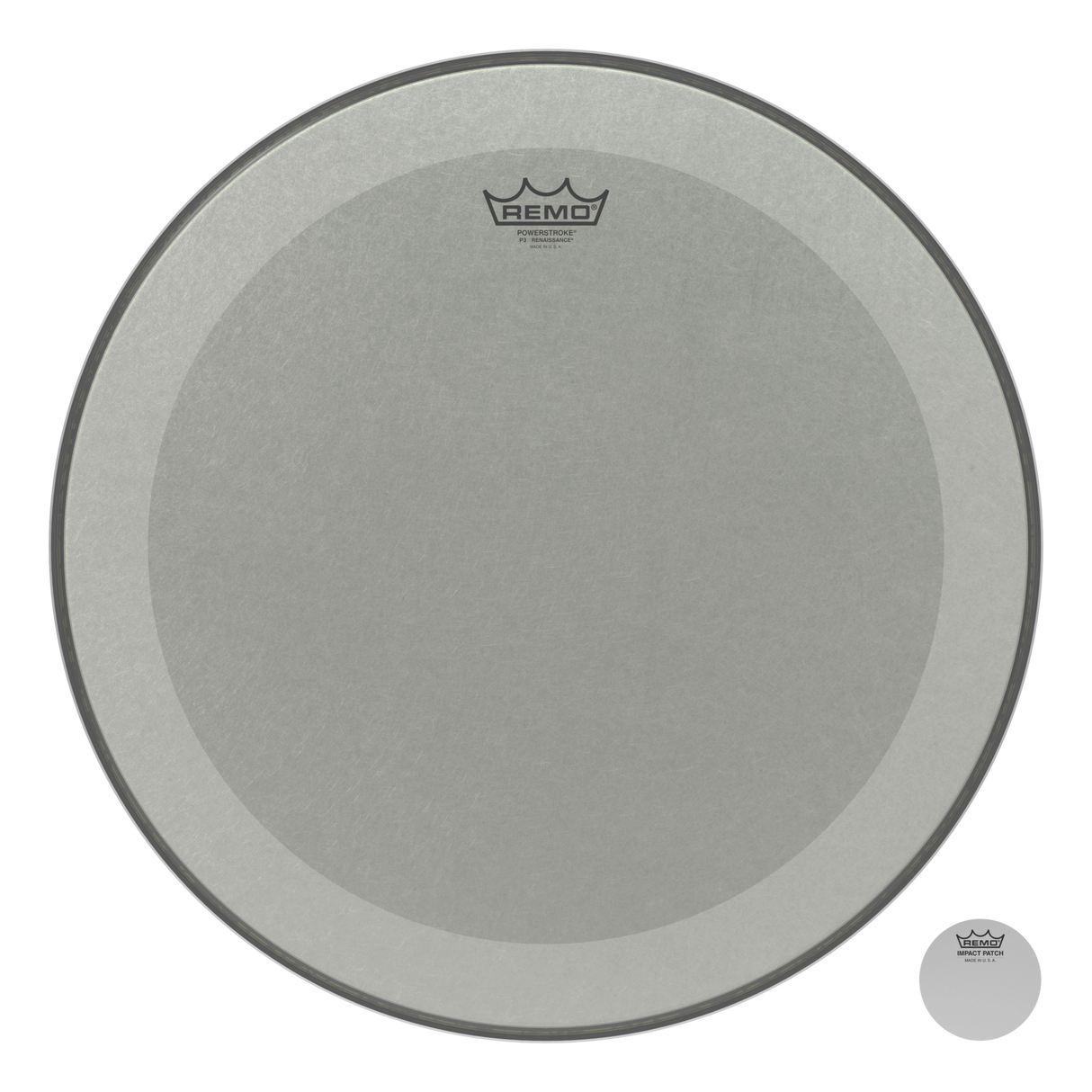 Remo Powerstroke P3 Renaissance Bass Drum Heads