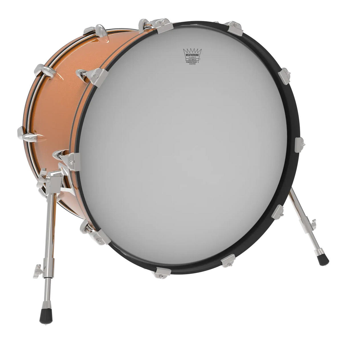 Remo Powerstroke P3 Classic Fit Bass Drum Heads - Coated