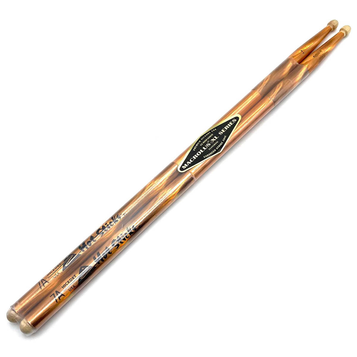 Hot Sticks Macrolus Drum Sticks - Copper