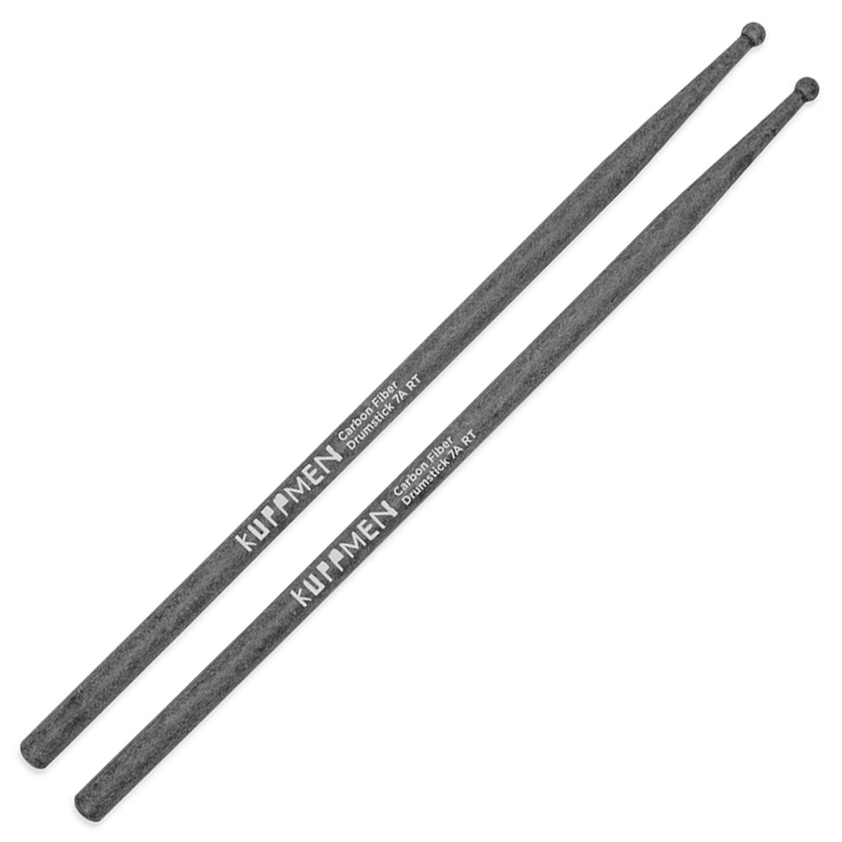 Kuppmen Carbon Fibre Drum Sticks - 7A Round Tip