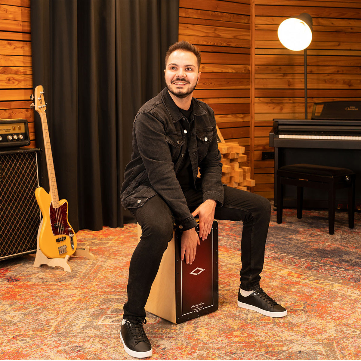 Meinl Artisan Edition Tango Line Cajon - Red Fade