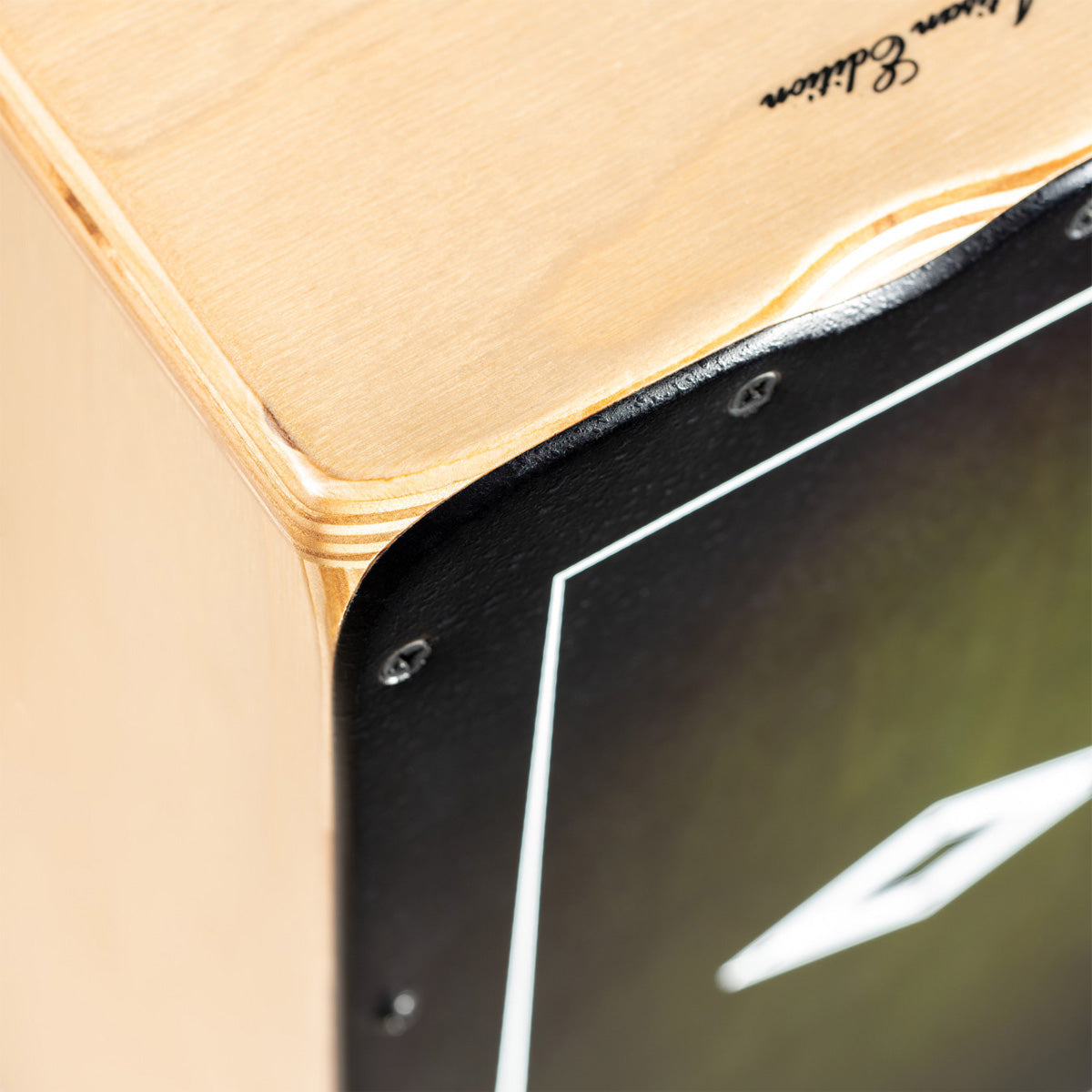 Meinl Artisan Edition Soleá Line Pickup Cajon - Dark Olive Burst