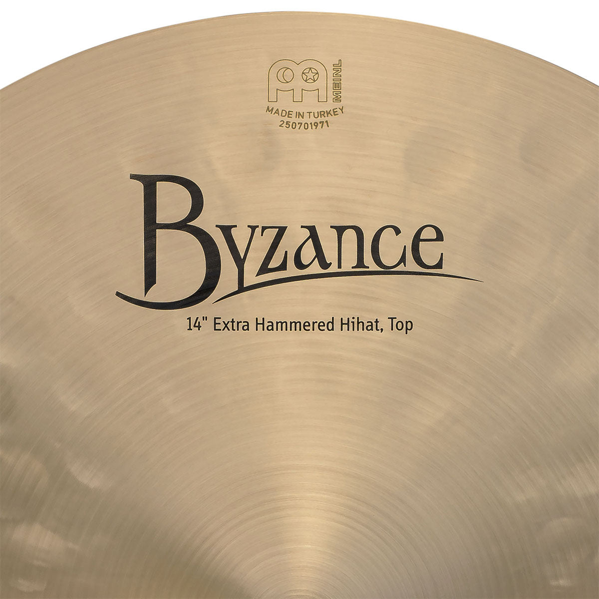 Meinl Byzance Traditional 14" Extra Hammered Hi-Hat Cymbals