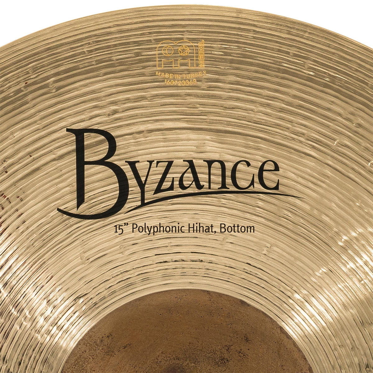 Meinl Byzance Brilliant 15" Polyphonic Hi-Hat Cymbals