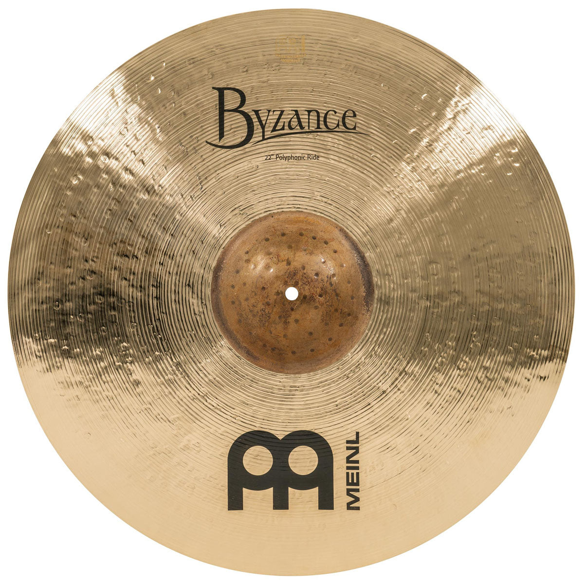 Meinl Byzance Brilliant 22" Polyphonic Ride Cymbal