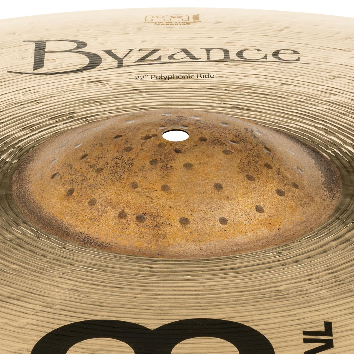 Meinl Byzance Brilliant 22" Polyphonic Ride Cymbal