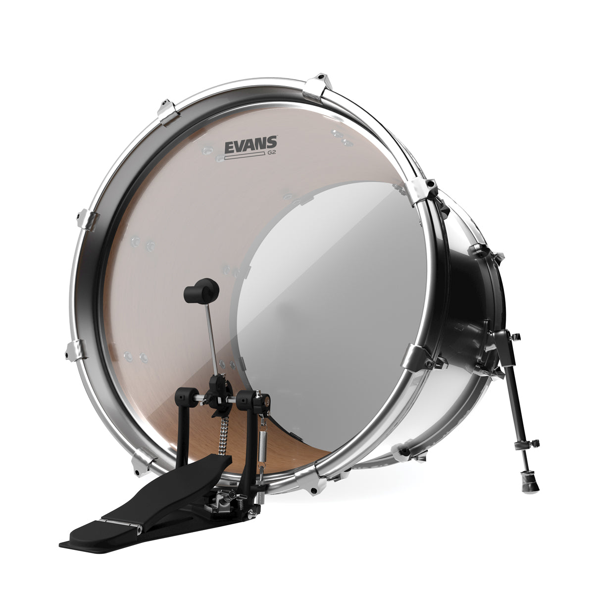 Evans G2 Bass Drum Heads - Clear