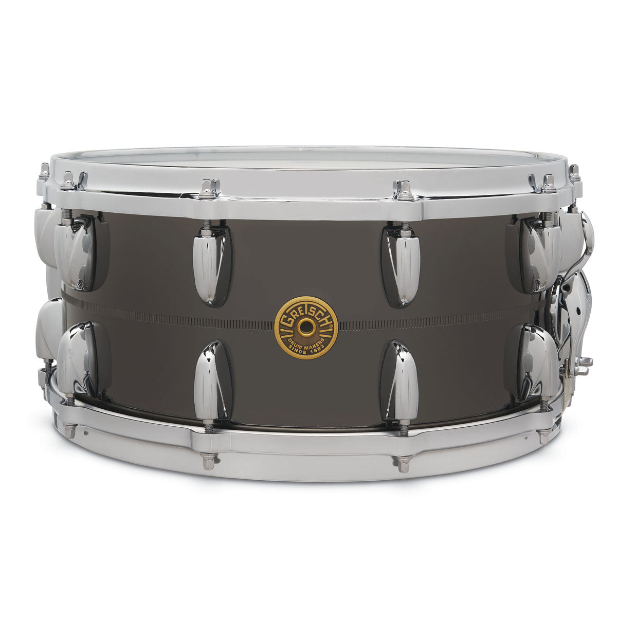 Gretsch USA Bell Brass 14"x6.5" Special Edition Snare Drum "Black Nickel"