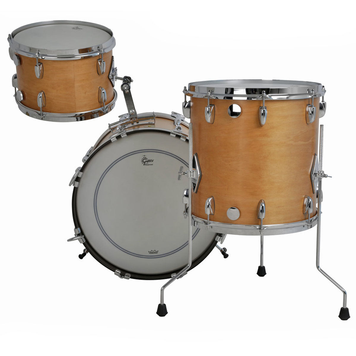 Gretsch USA Broadkaster Shell Pack in Satin Classic Maple - 18"| 12"| 14"