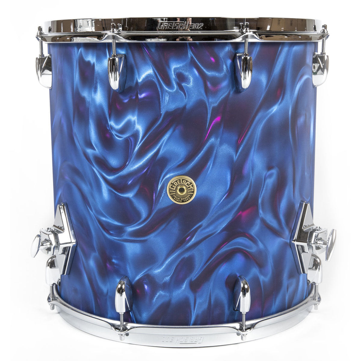 Gretsch USA Broadkaster Shell Pack in Peacock Satin Flame - 20"| 12"| 16"