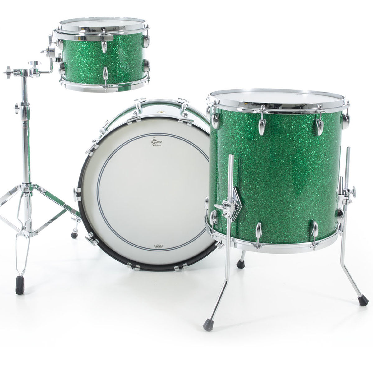Gretsch USA Broadkaster Shell Pack in Green Glass - 22"| 12"| 16"