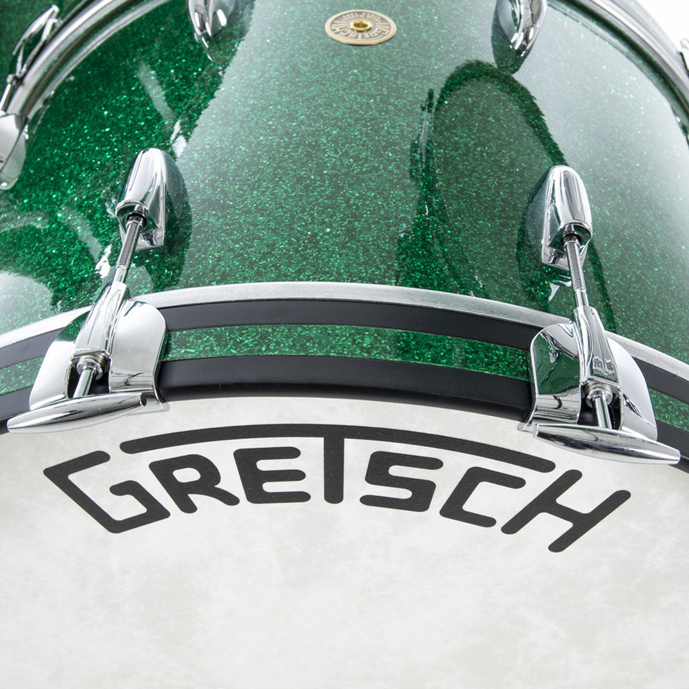 Gretsch USA Broadkaster Shell Pack in Green Glass - 22"| 12"| 16"