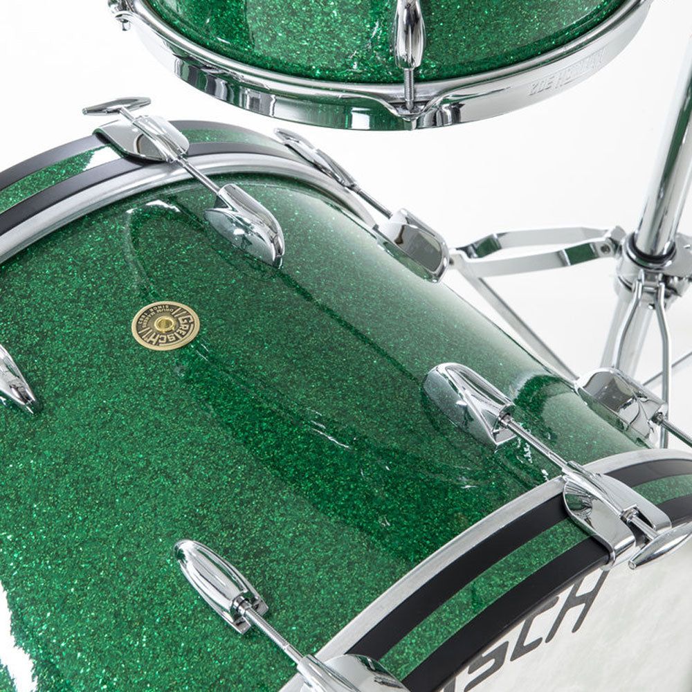 Gretsch USA Broadkaster Shell Pack in Green Glass - 22"| 12"| 16"
