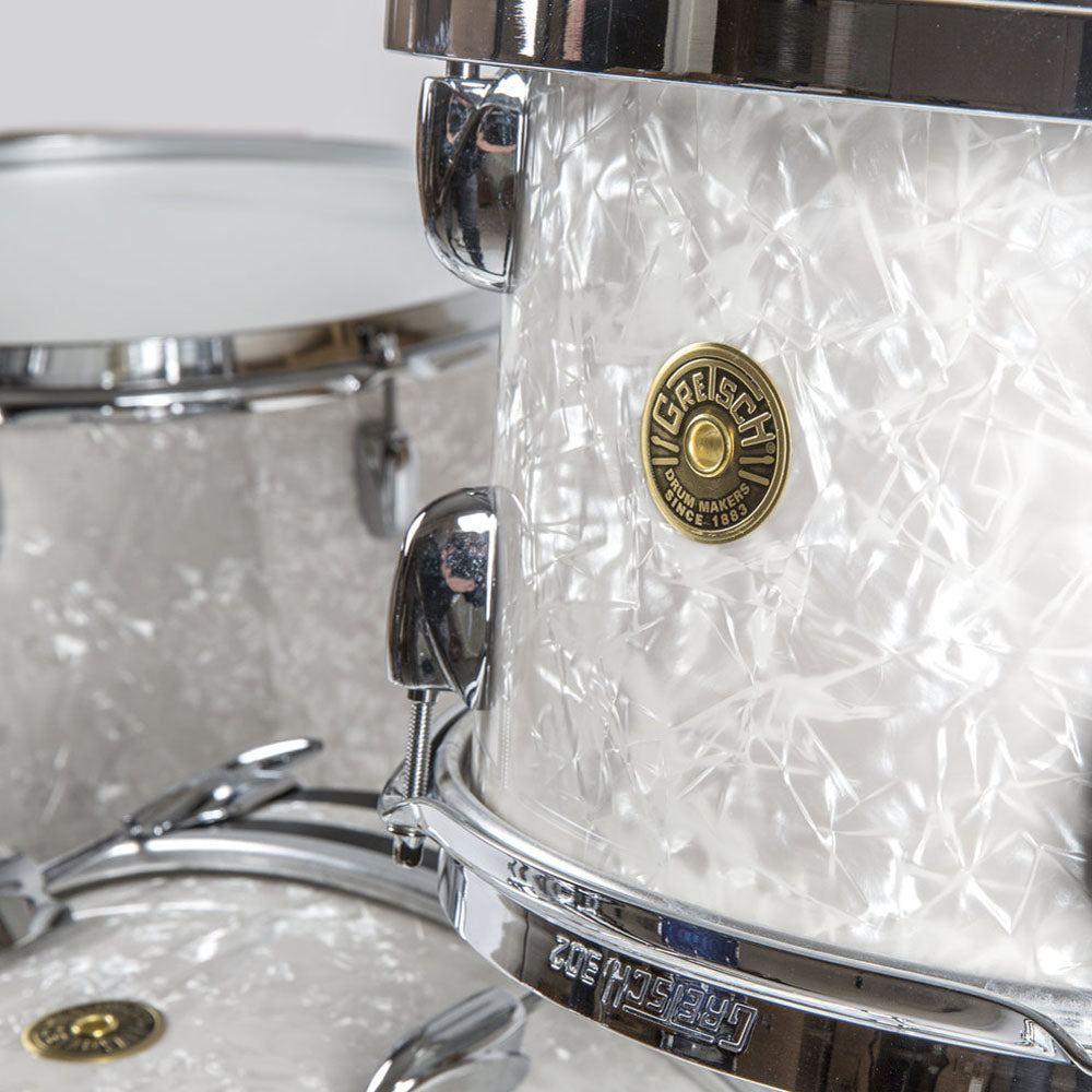 Gretsch USA Broadkaster Shell Pack in Vintage Marine Pearl - 22"| 12"| 16"