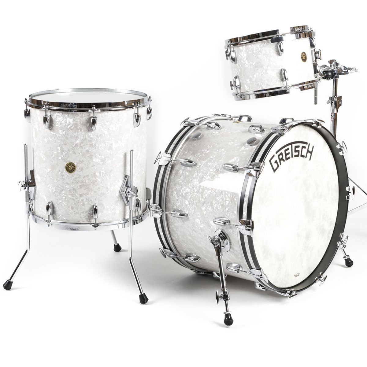 Gretsch USA Broadkaster Shell Pack in Vintage Marine Pearl - 22"| 12"| 16"