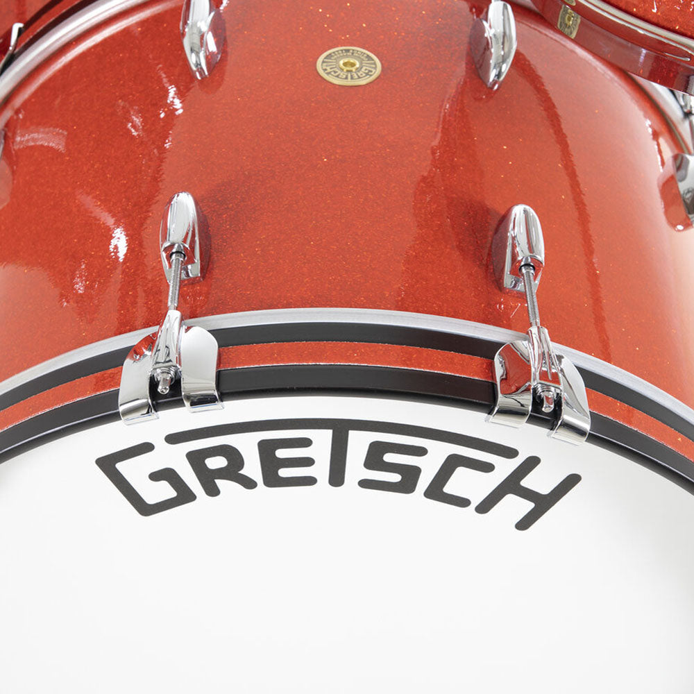 Gretsch USA Broadkaster Shell Pack in Tangerine Glass - 22"| 13"| 16"