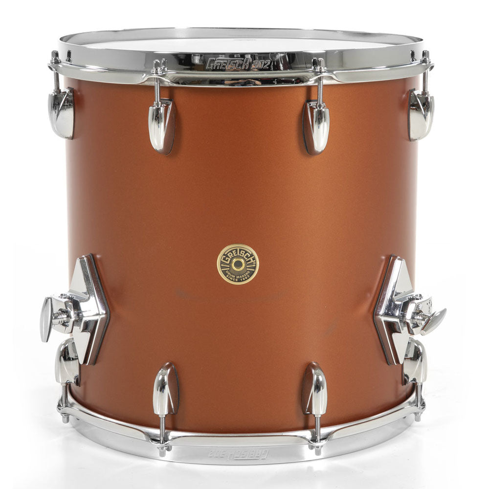 Gretsch USA Broadkaster Shell Pack in Satin Copper - 18"| 12"| 14"