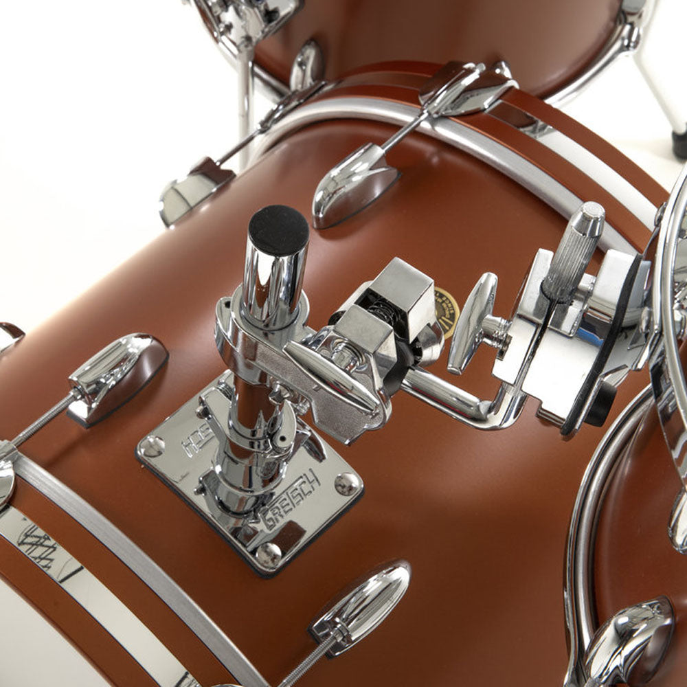 Gretsch USA Broadkaster Shell Pack in Satin Copper - 18"| 12"| 14"