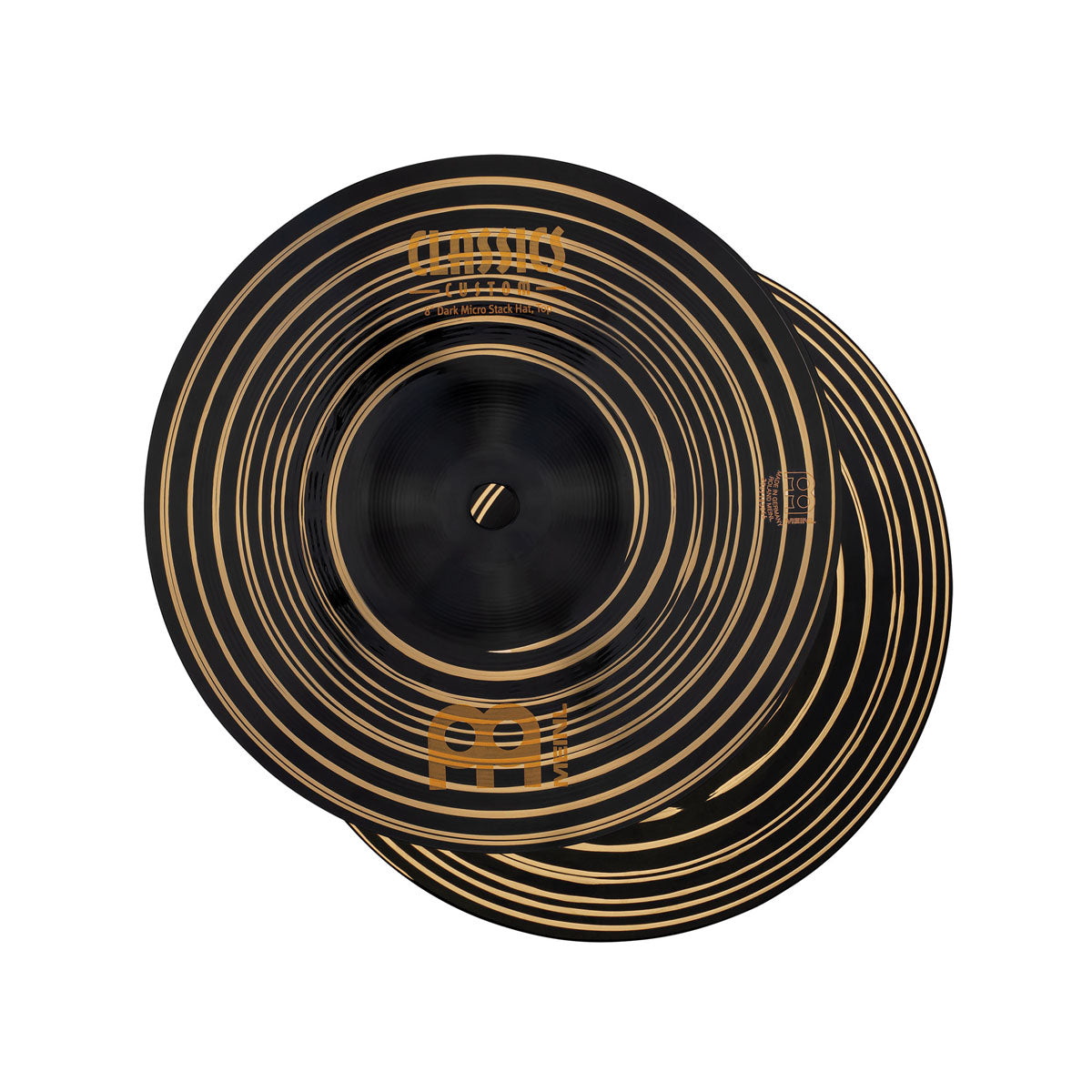 Meinl Classics Custom Dark 8" Micro Hi-Hats