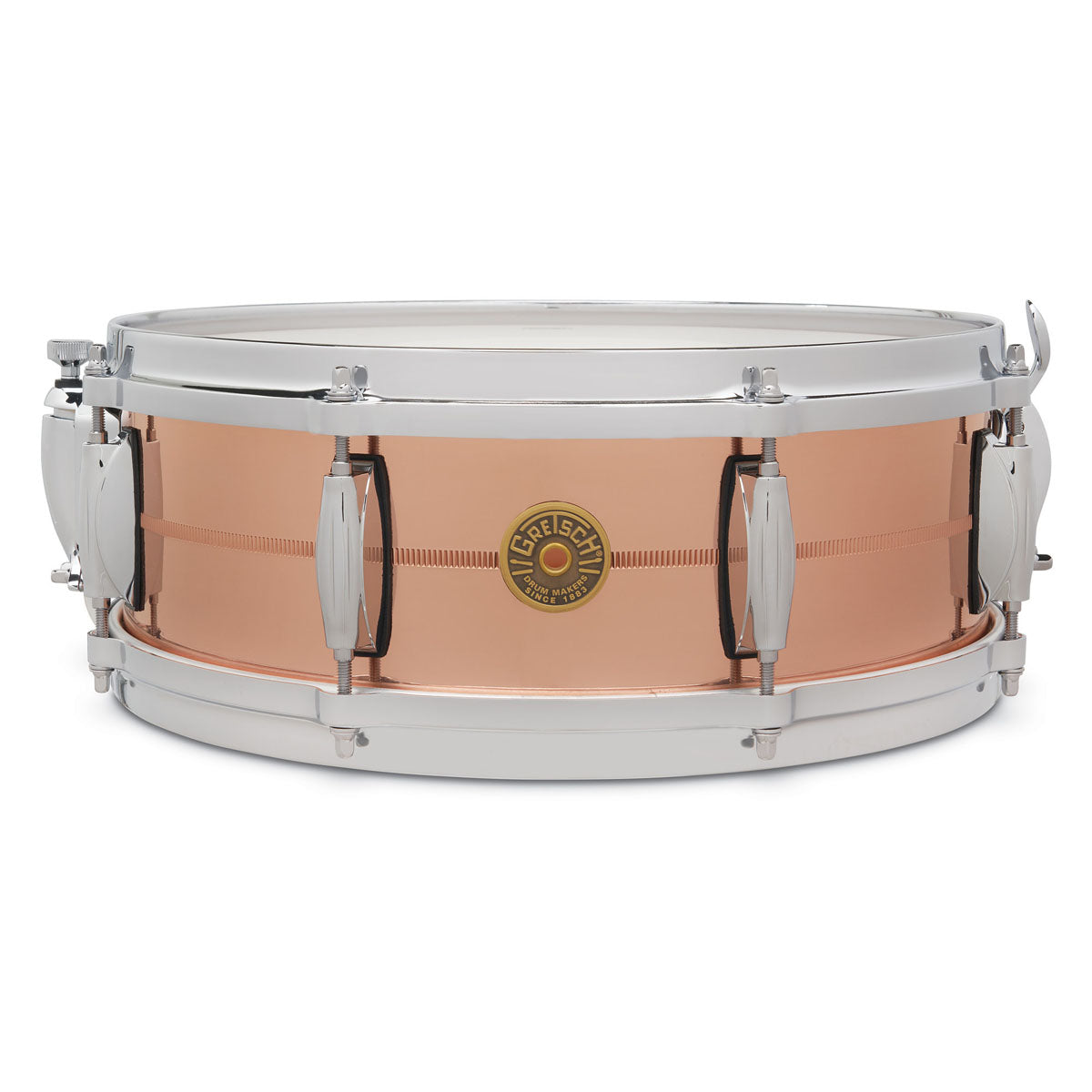 Gretsch USA Polished Copper 14"x5" Snare Drum