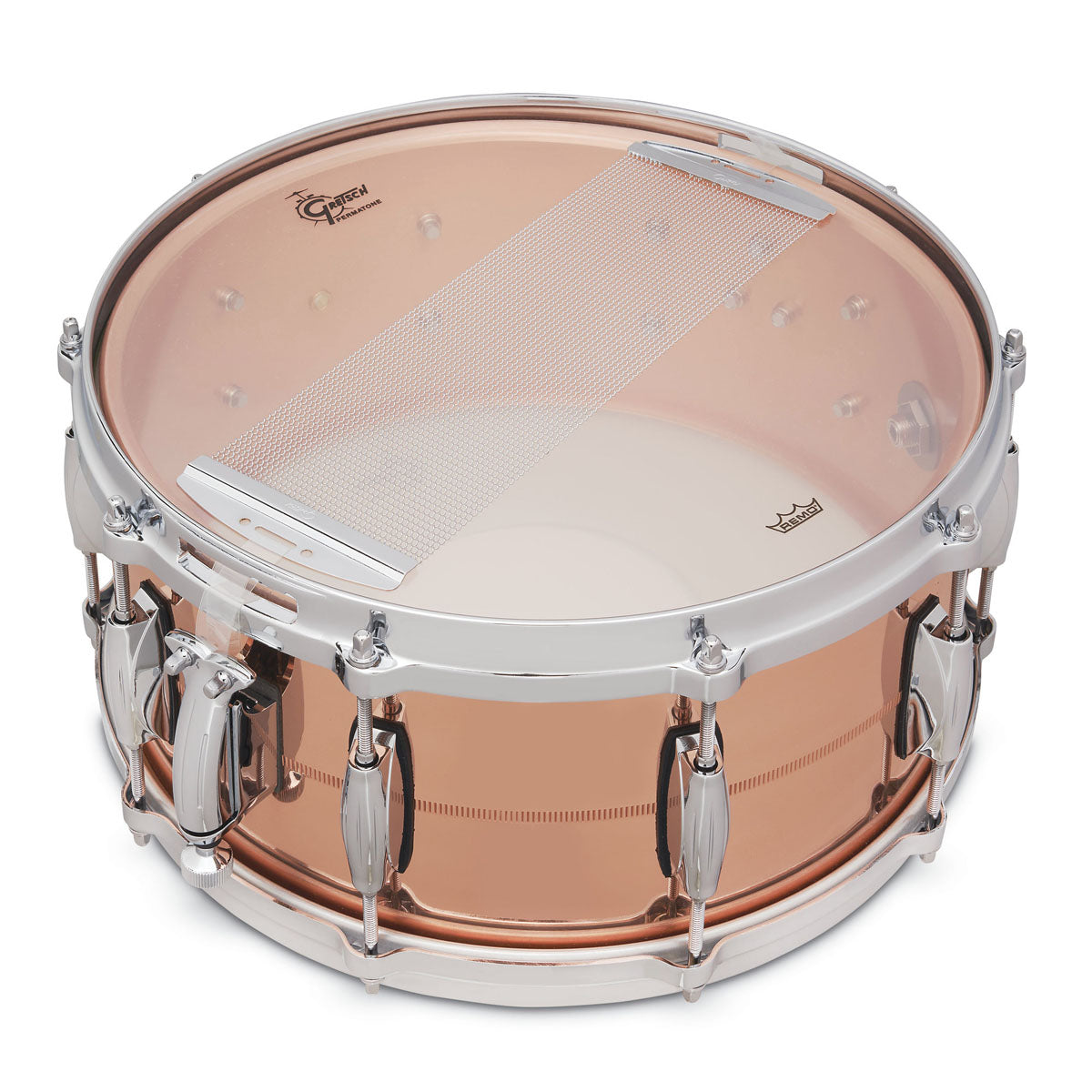 Gretsch USA Polished Copper 14"x6.5" Snare Drum
