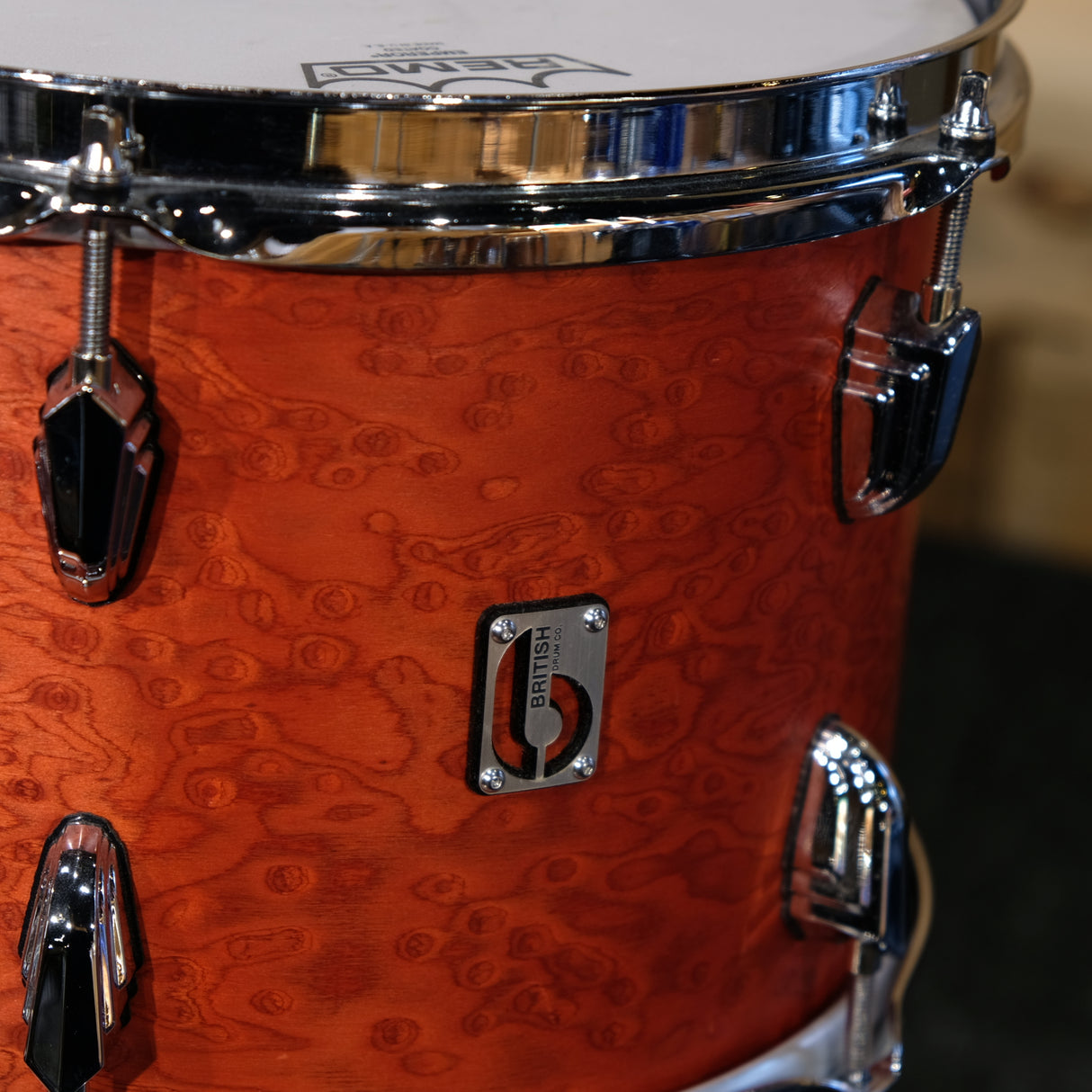 Pre-Owned British Drum Company Legend Club Shell Pack in Buckingham Scarlett