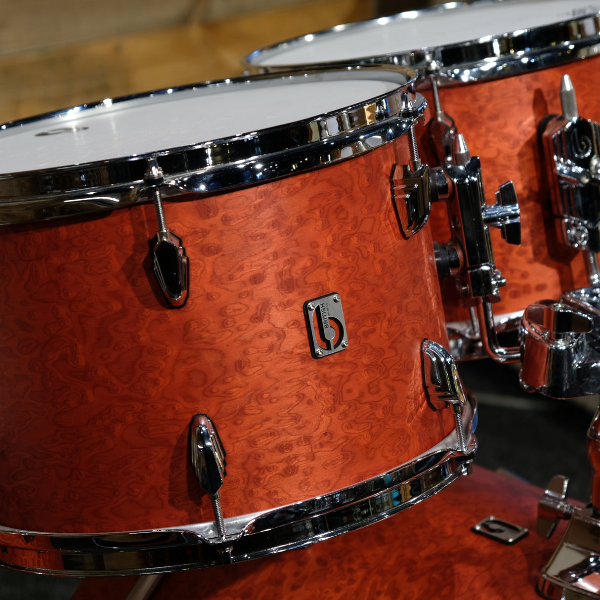 Pre-Owned British Drum Company Legend Club Shell Pack in Buckingham Scarlett