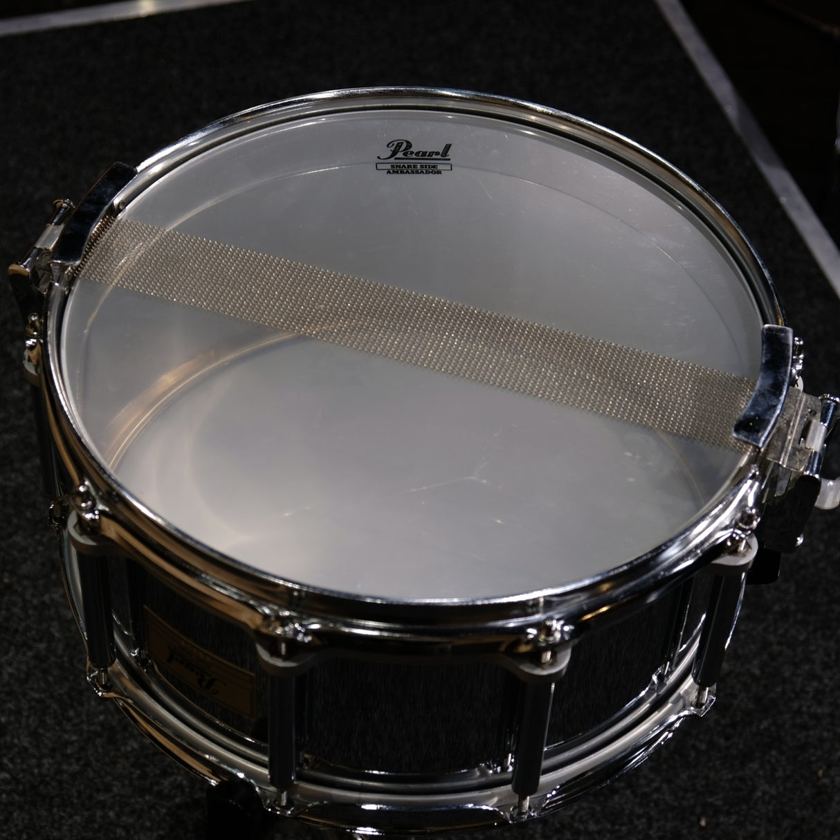 Pre-Owned Pearl Free Floating 14"x6.5" Steel Snare