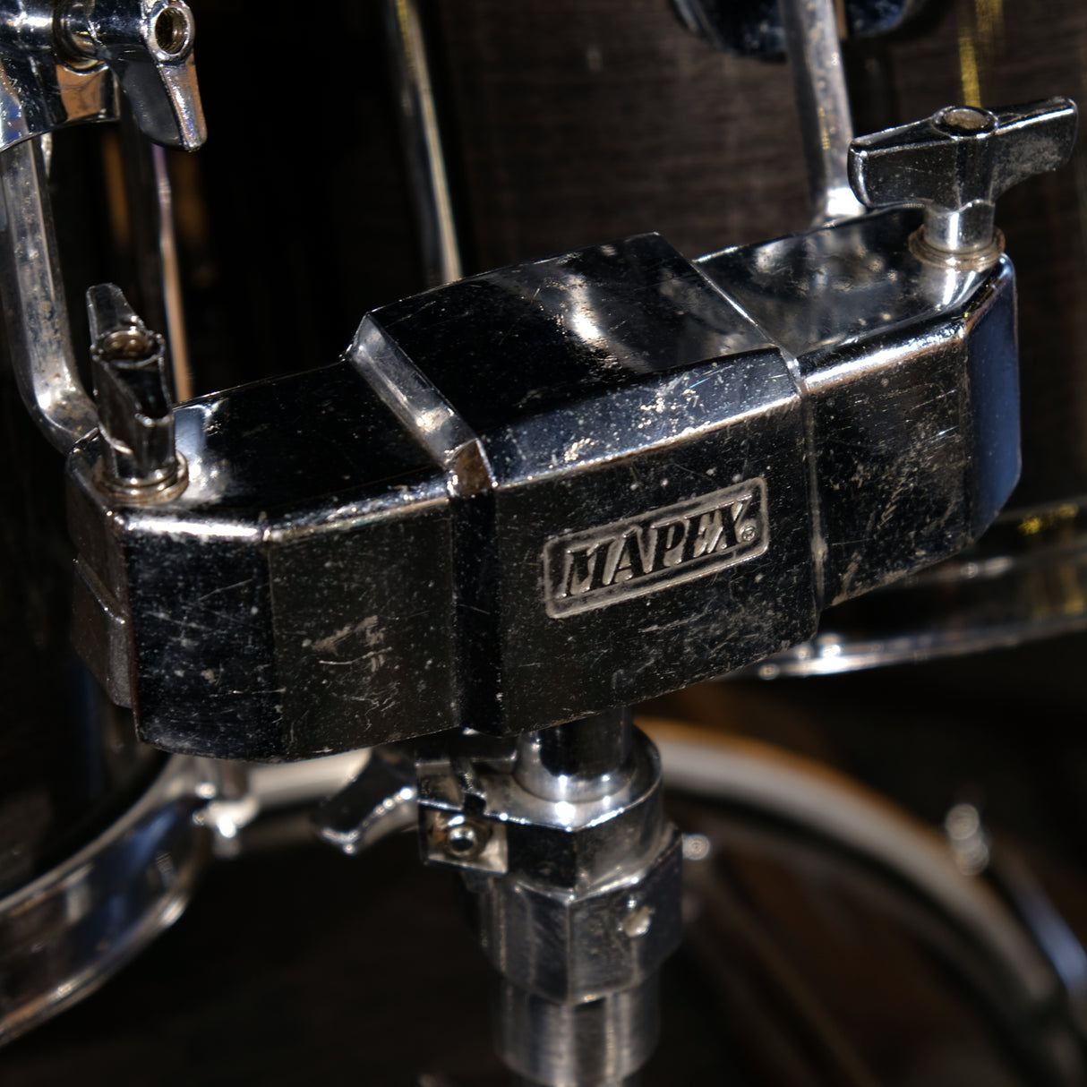 Pre-Owned Mapex Mars Pro Series Drum Kit in Trans Midnight Black