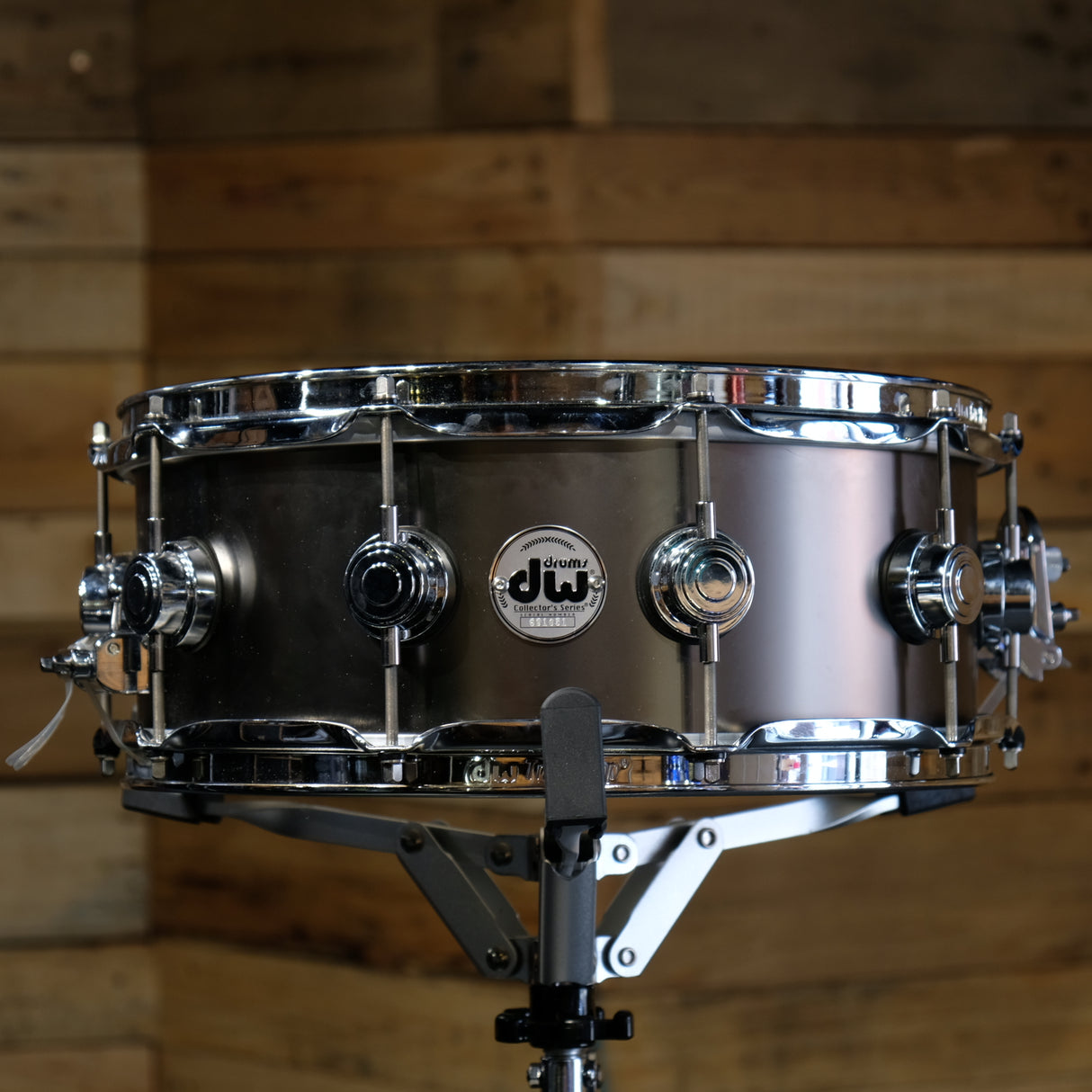 Pre-Owned DW Collectors 14"x5.5" Nickel over Brass Snare