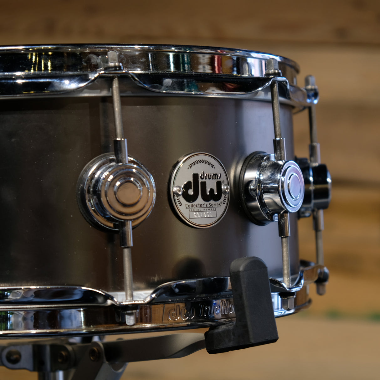 Pre-Owned DW Collectors 14"x5.5" Nickel over Brass Snare