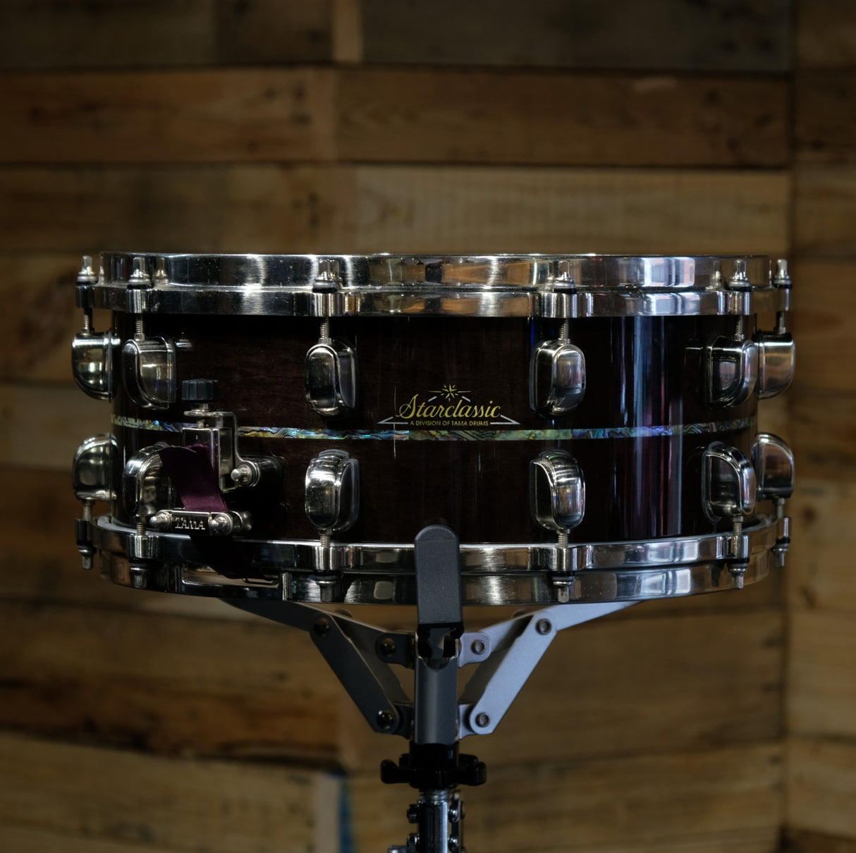 Pre-Owned Tama Starclassic 14"x6" G-Maple Snare in Cherry Black (MIJ)