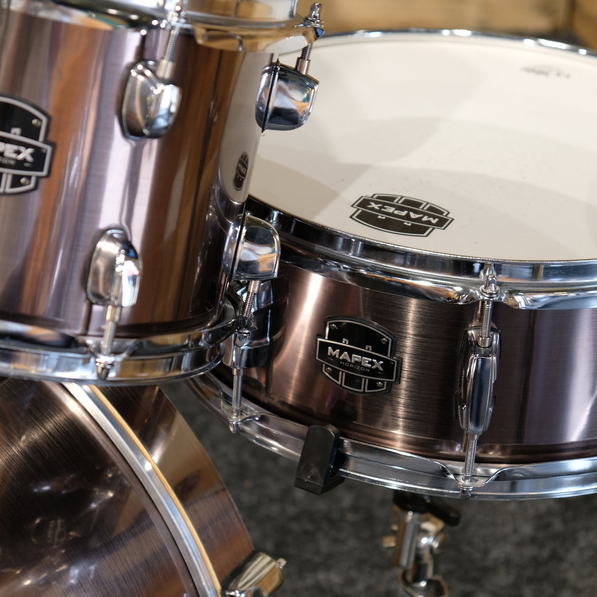 Pre-Owned Mapex Horizon 20" Fusion Drum Kit in Grey Steel w/ Paiste 101 Cymbals