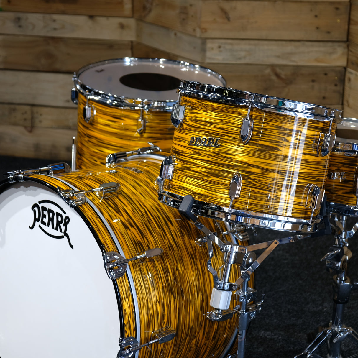 Pre-Owned Pearl President Series Deluxe Shell Pack in Sunset Ripple