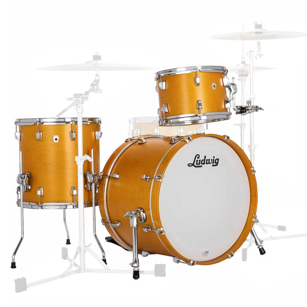 Ludwig USA Neusonic 20" Downbeat Shell Pack