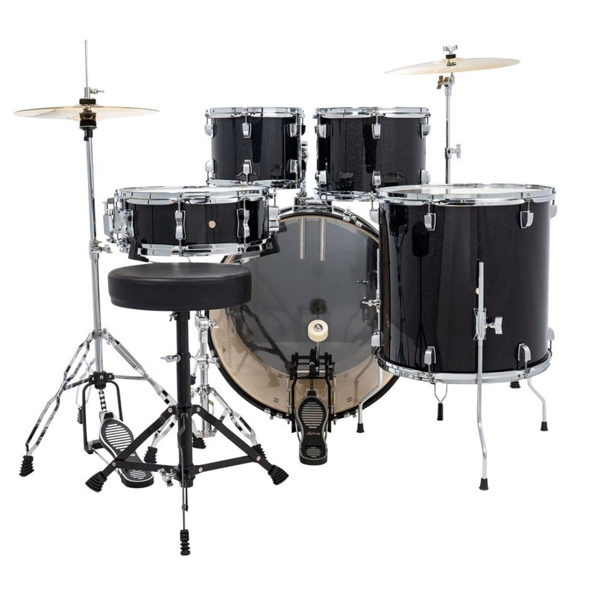 Ludwig Accent 5pc Drum Kit inc. Cymbals - 20" Bass Drum