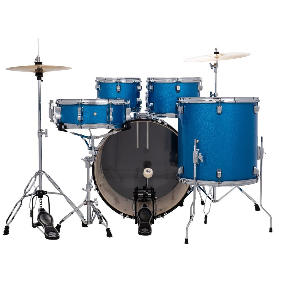 Ludwig Accent 5pc Drum Kit inc. Cymbals - 20" Bass Drum