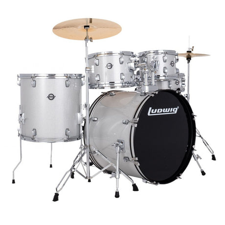 Ludwig Accent 5pc Drum Kit inc. Cymbals - 22" Bass Drum