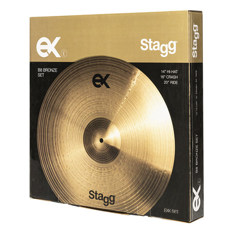 Stagg EX Series Cymbal Box Set