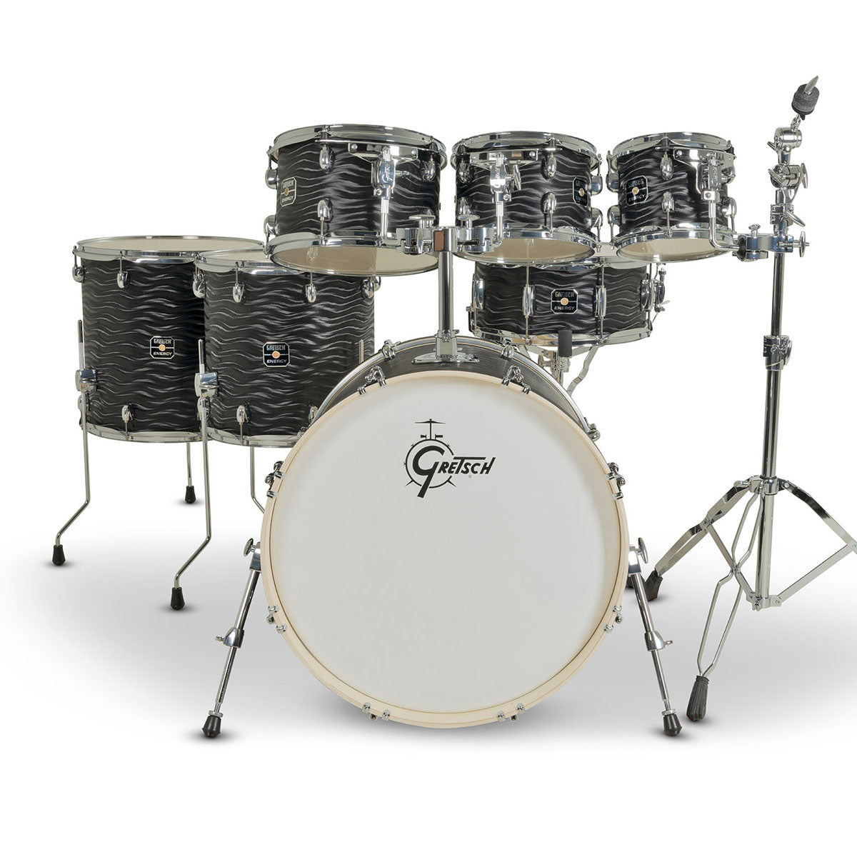 Gretsch Ltd. Edition Energy Shell Pack in Black Flame
